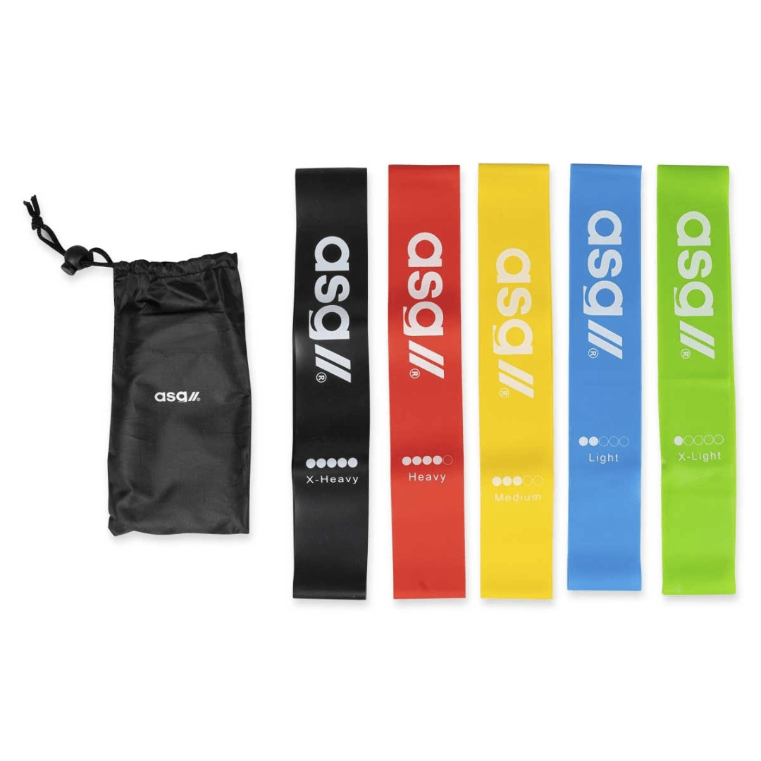 ASG Resistance Loop Bands 5 levels 5-22kg (X-light to X-heavy)