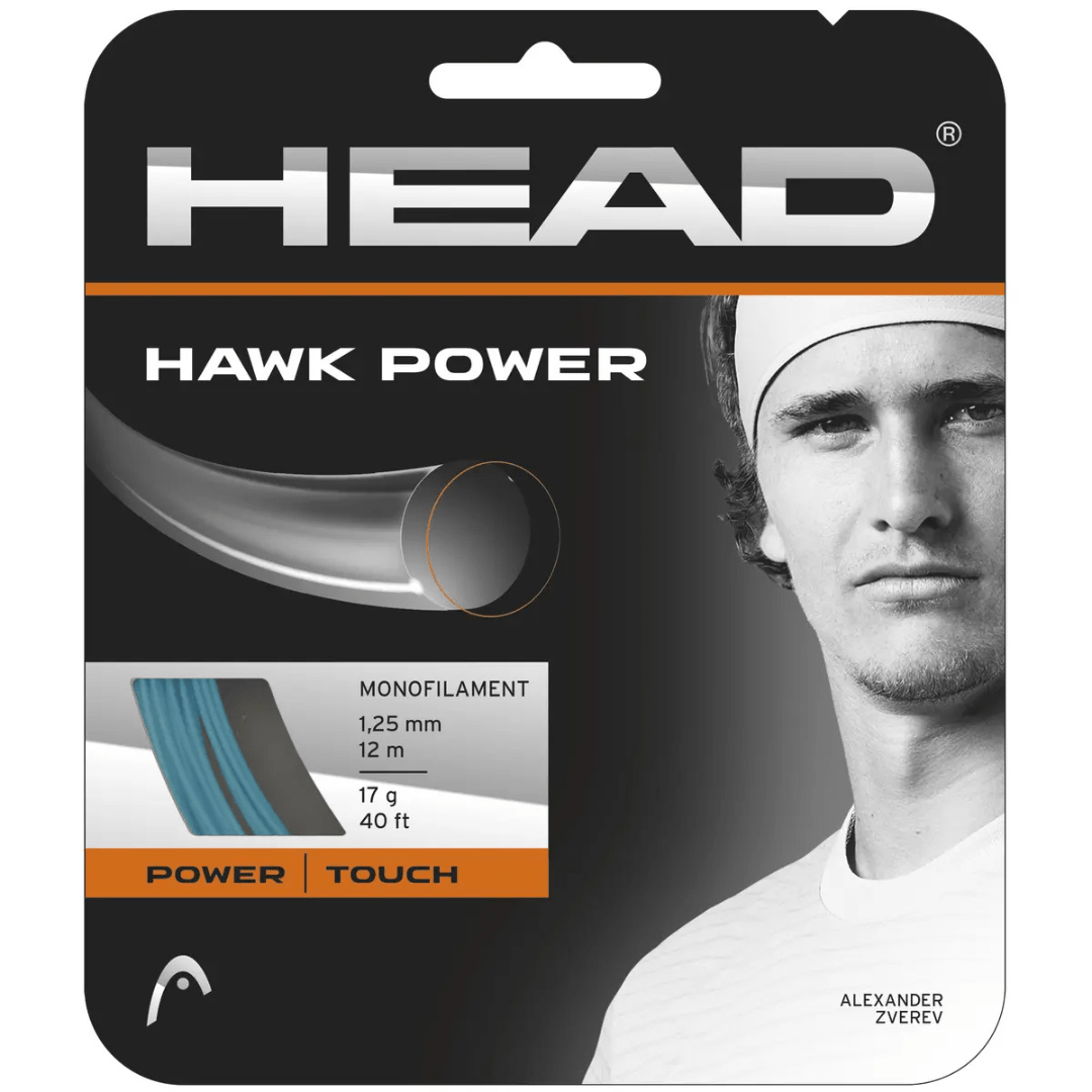 Head Hawk Power 12m strengesæt 1,25 mm petrol