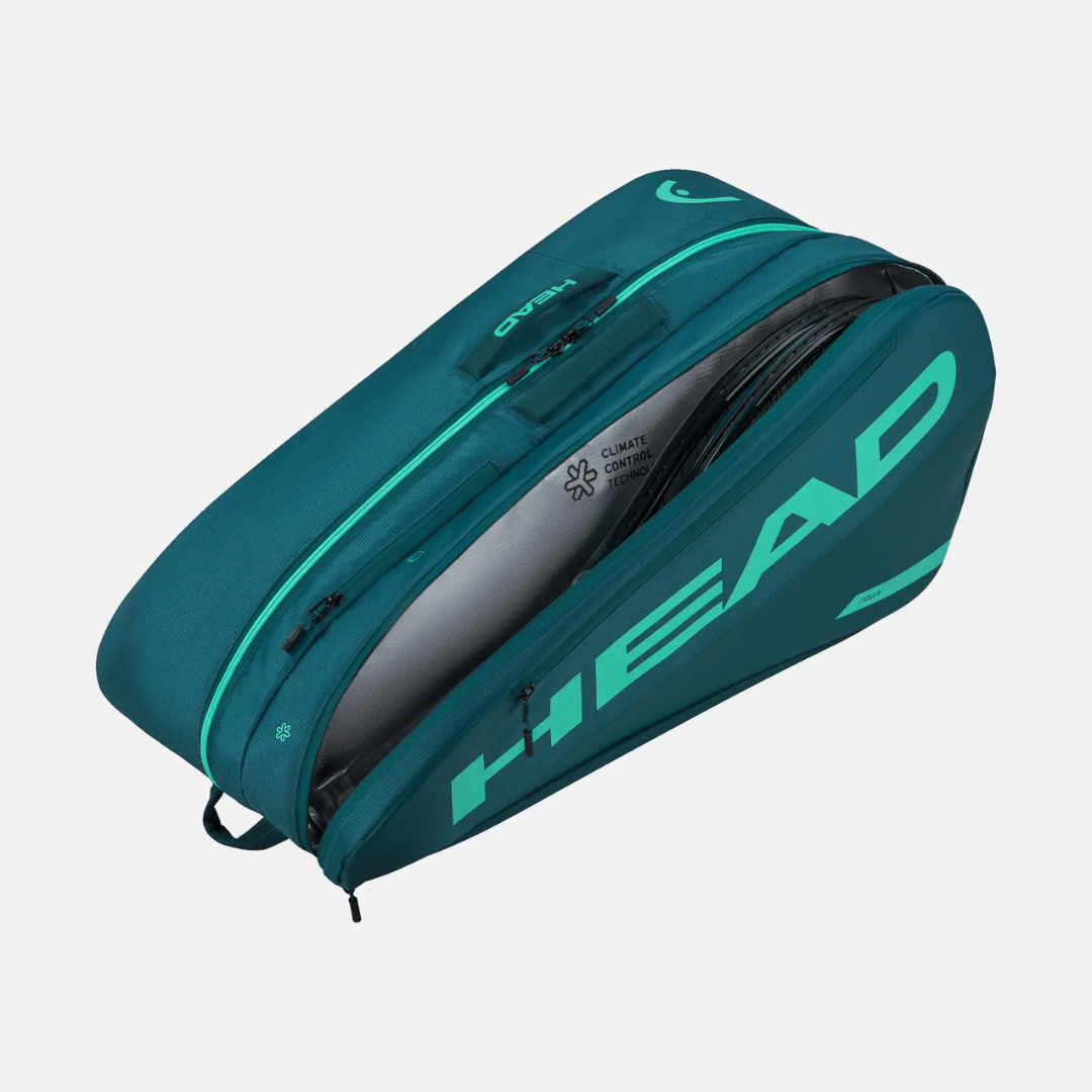 Head Tour Racquet Tennis Bag L GE tennisketchertaske grøn-turkis