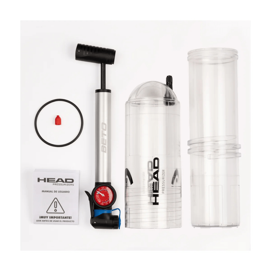 Head X4 Pump Pressurizer for tennis balls & padel balls