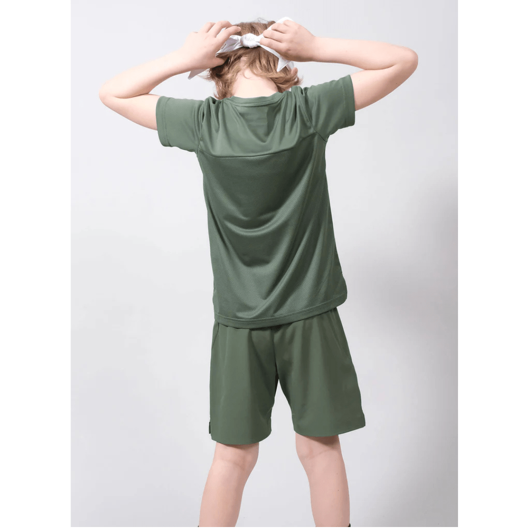 RS Junior Performance Shorts Court Green för tennis & padel