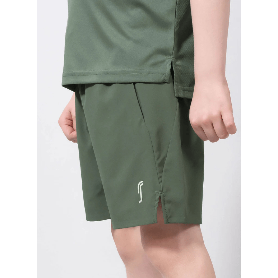 RS Junior Performance Shorts Court Green för tennis & padel
