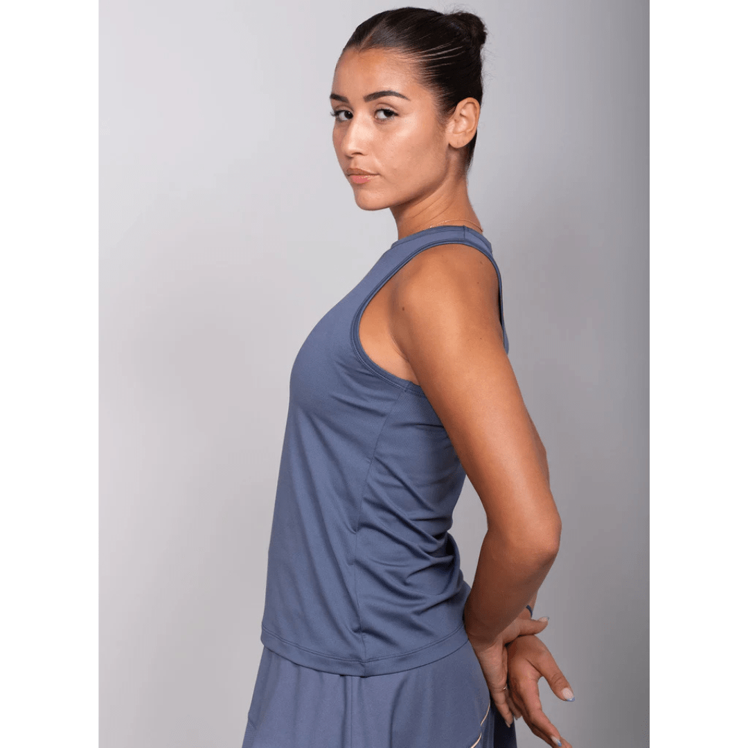 RS Women's Performance Tank Mesh Deep Blue tennis & padel training tank top