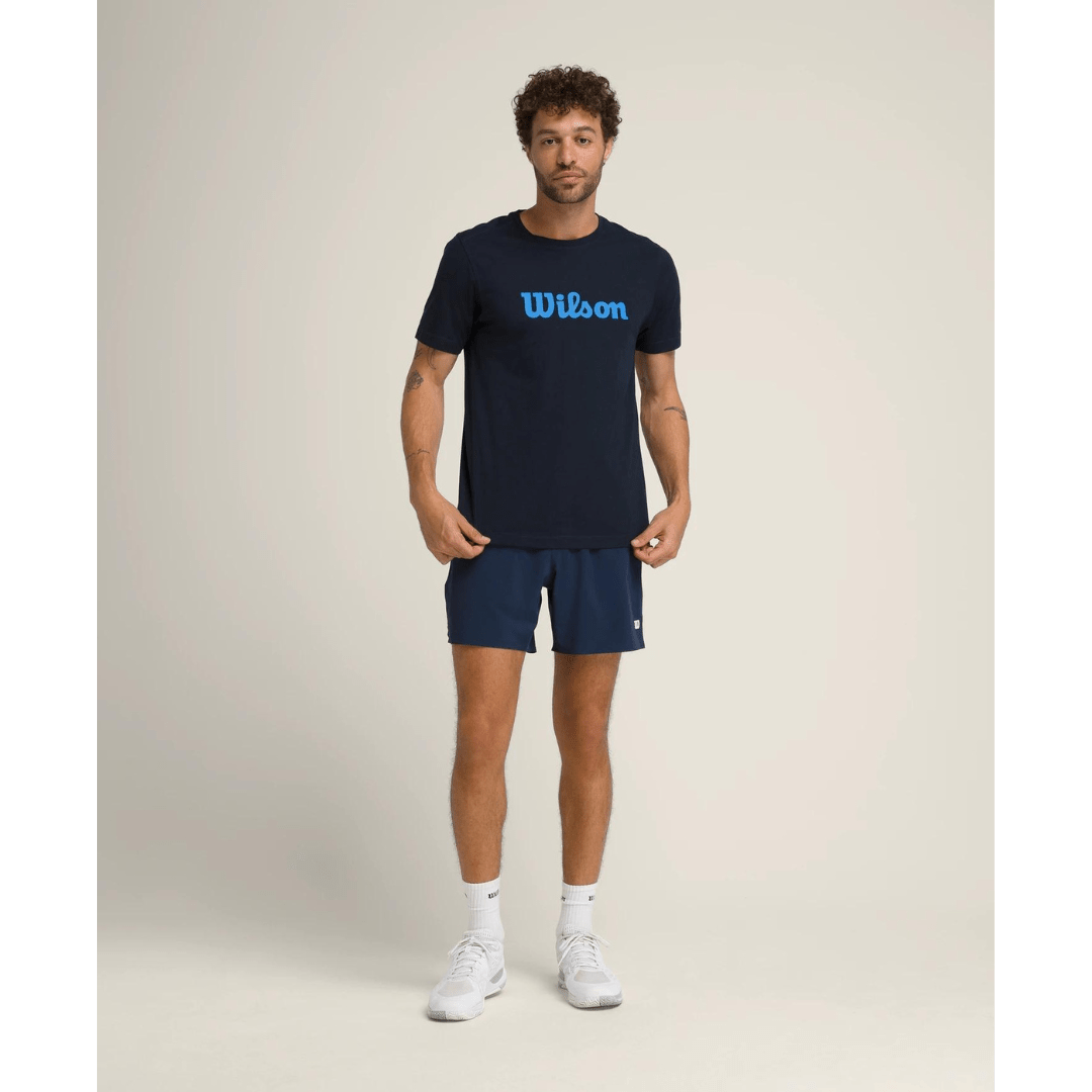 Wilson Graphic Tee til mænd Classic Navy