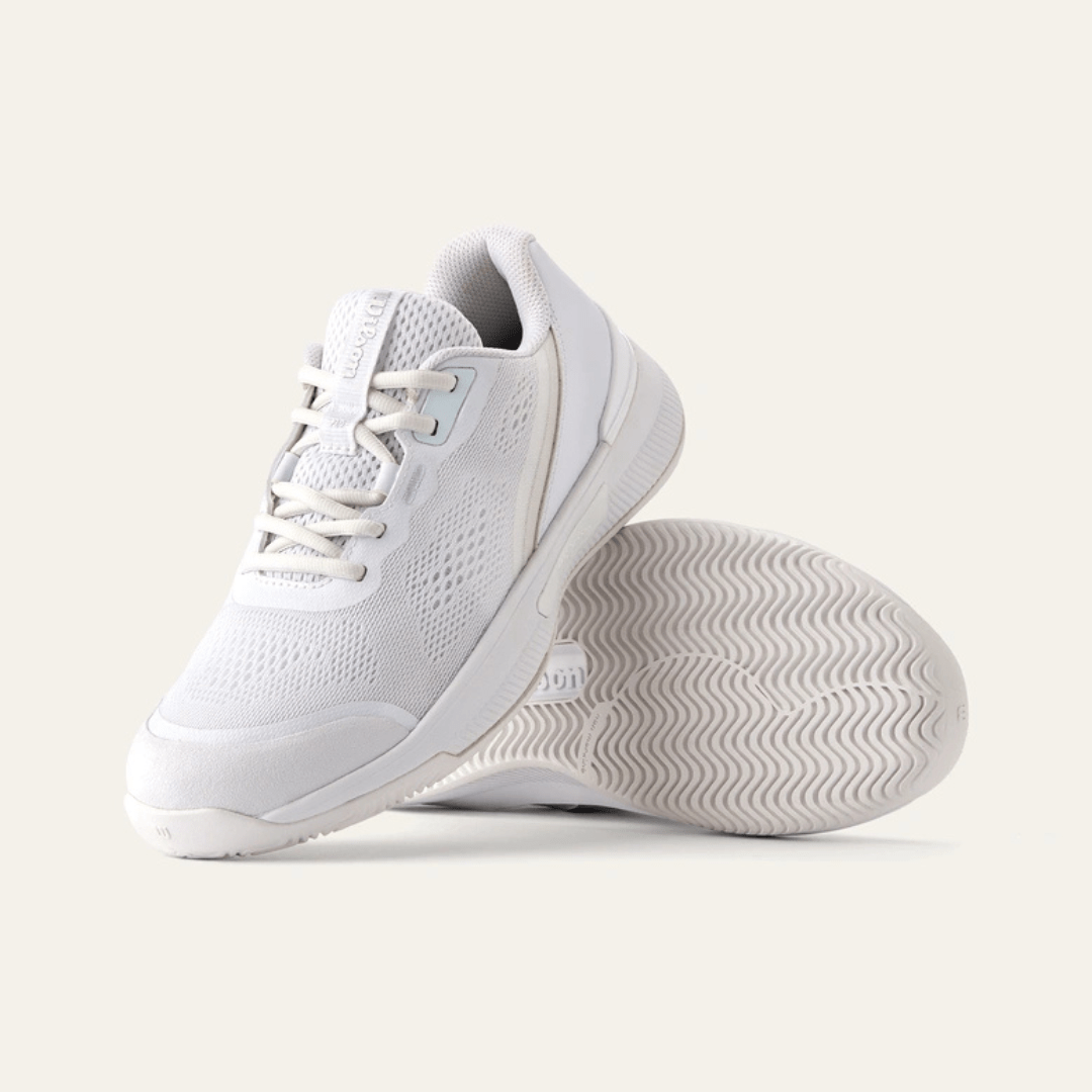 Wilson Intrigue Pro all court tennis shoes women white/white/silver