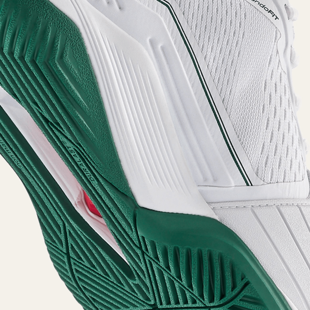 Wilson Rush Pro 4.5 all court tennisskor herr white/white/aventurine