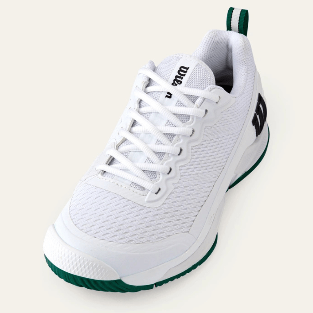 Wilson Rush Pro 4.5 all court tennisskor herr white/white/aventurine