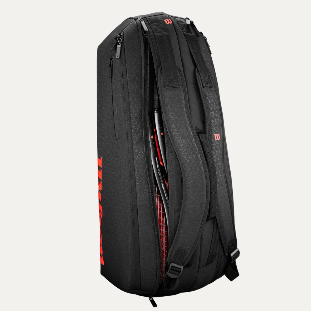 Wilson Clash v3 Super Tour 6-pack tennistaske sort