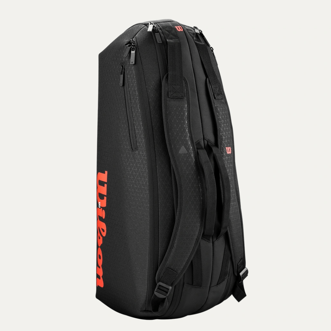 Wilson Clash v3 Super Tour 6-pack tennistaske sort