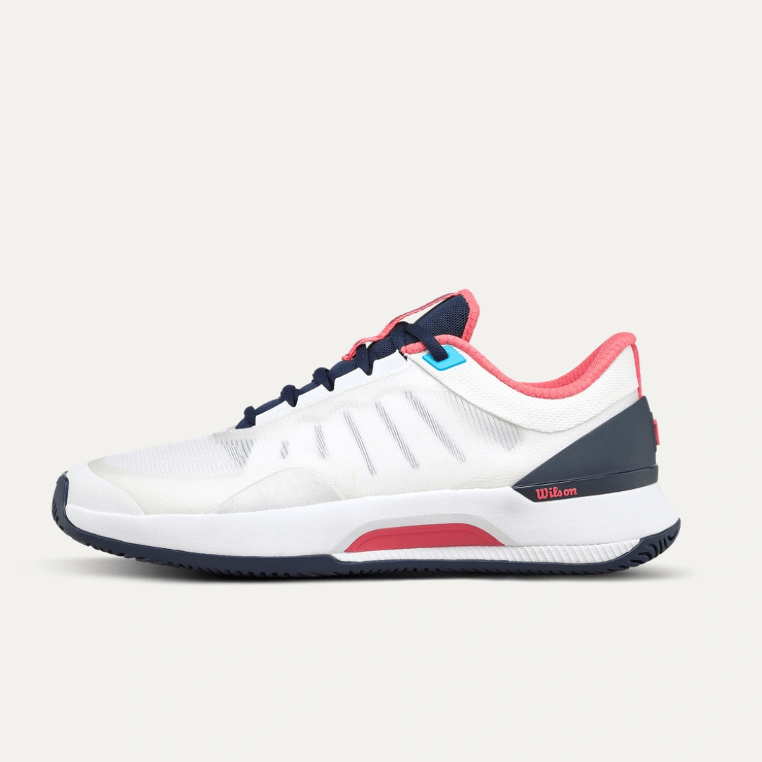 Wilson Intrigue Tour All Court Women's Tennis Shoe white / navy blazer / dubarry tennisskor dam