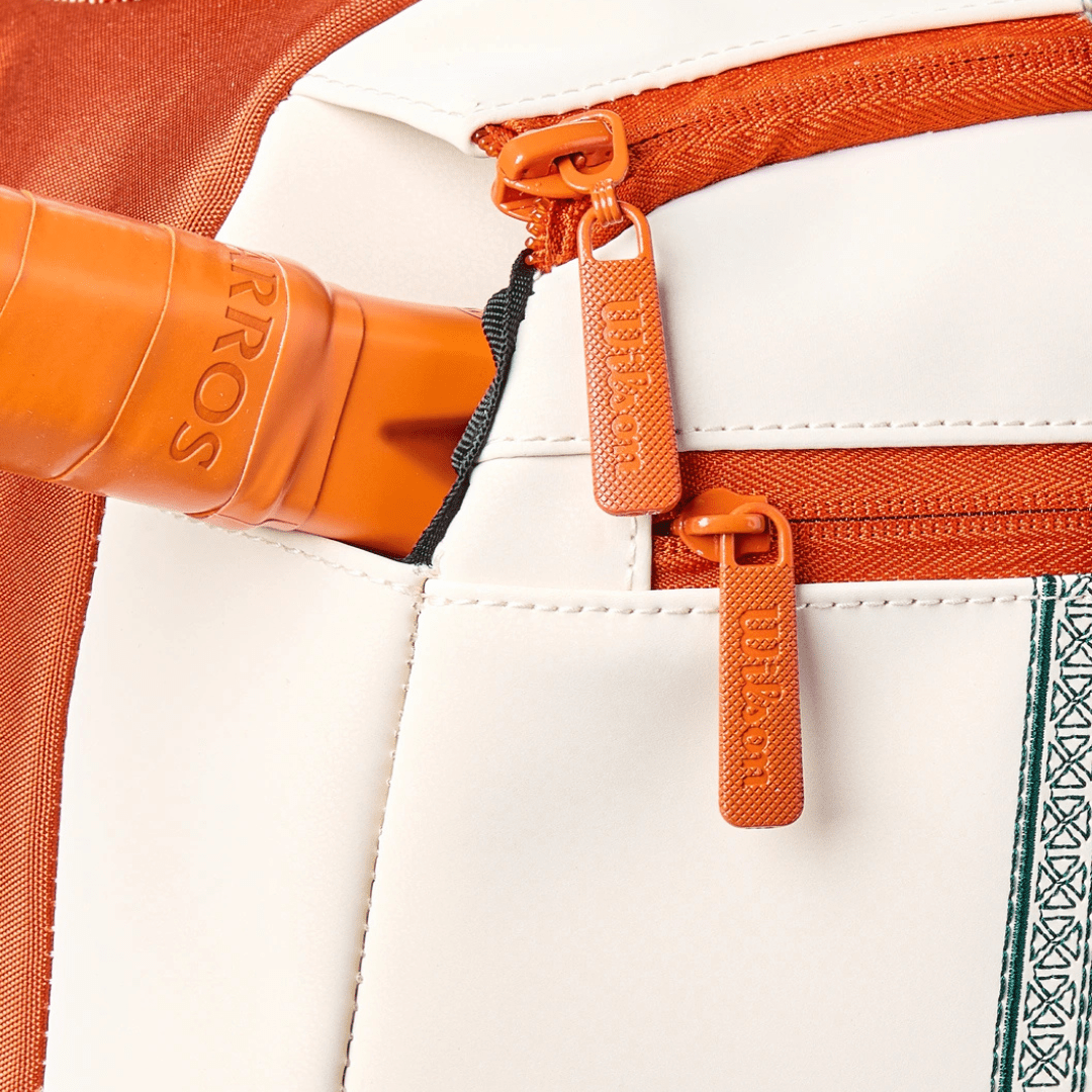 Wilson Roland Garros 2026 Small Duffel Bag Cream/Clay/Green tennis bag