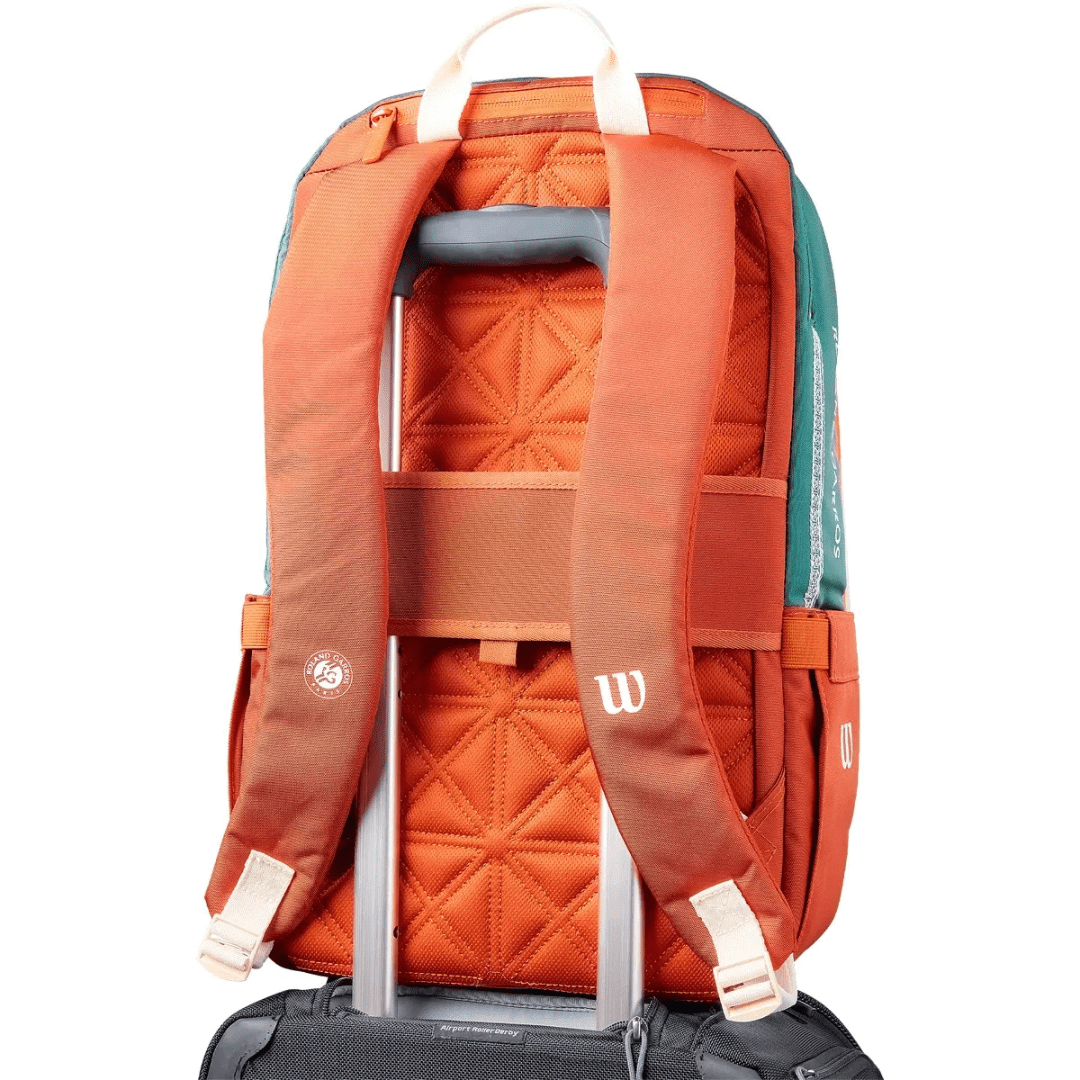 Wilson Roland Garros 2026 Tennis Backpack Cream tennis backpack