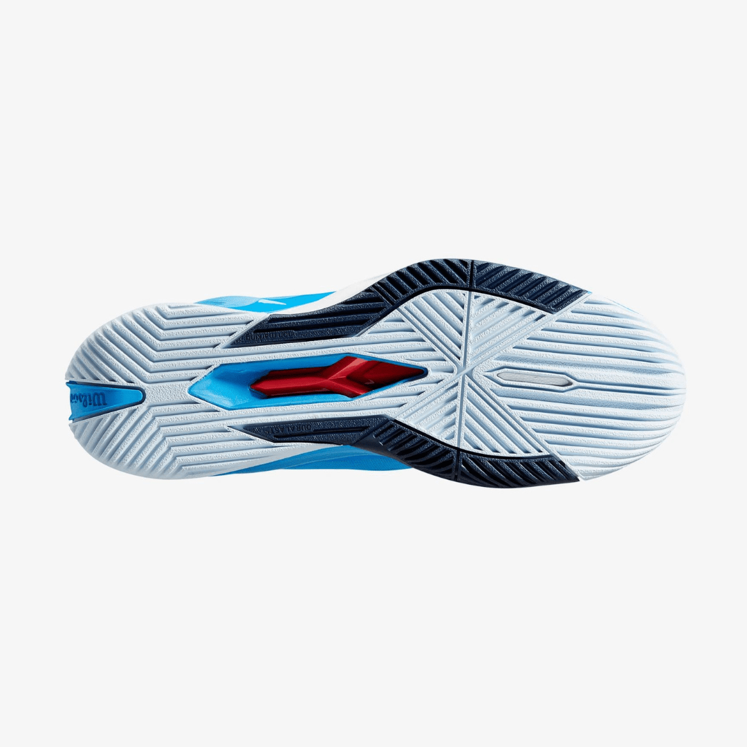 Wilson Rush Pro 4.0 all court tennissko mænd french blue / white / navy blazer