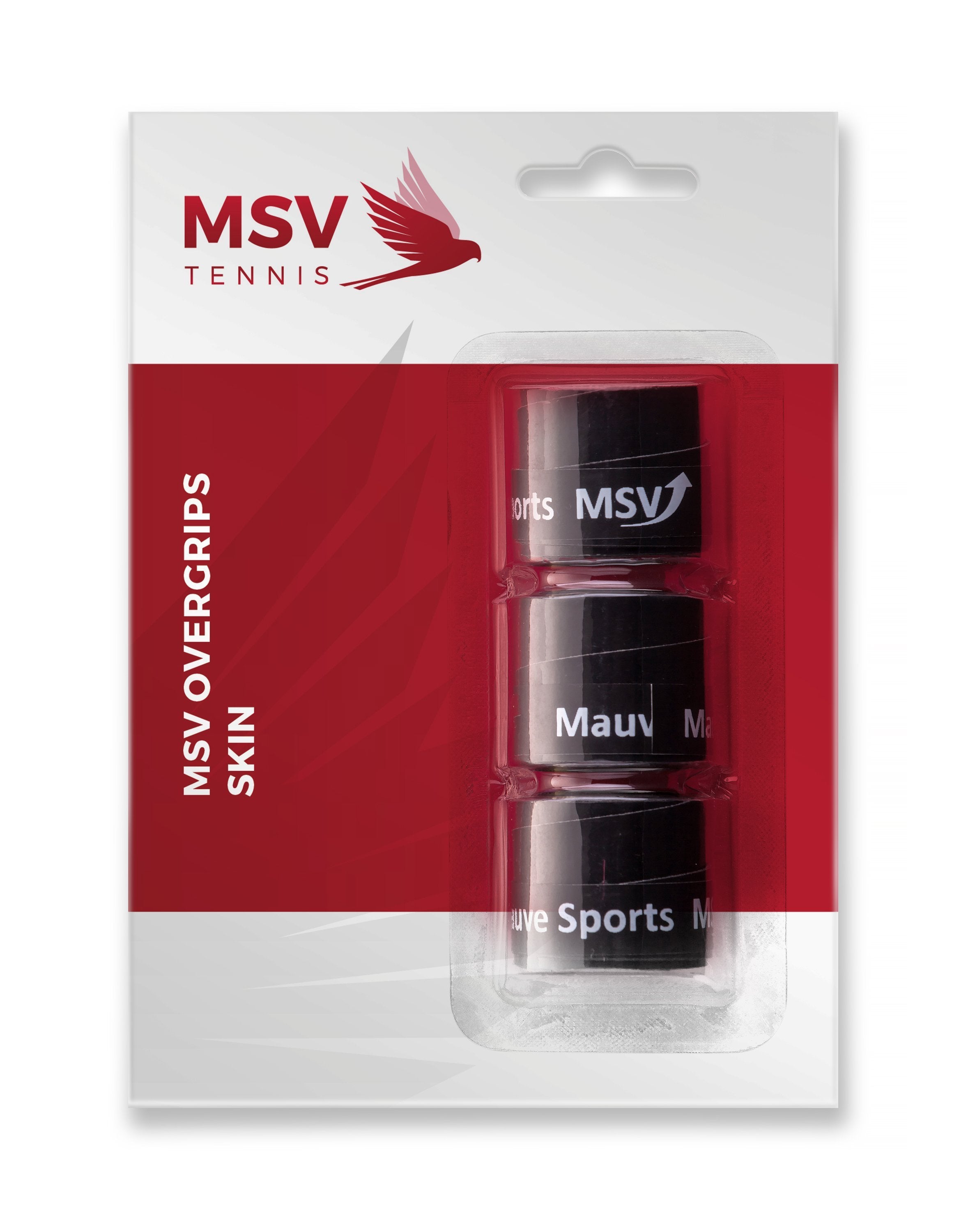 MSV 3-pack Overgrip Skin perforated MULTIPLE COLORS