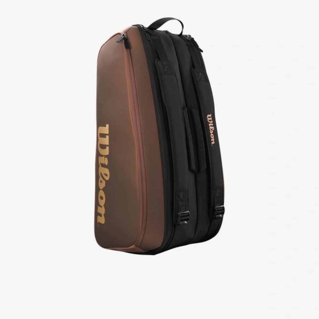 Wilson Super Tour Pro Staff v14 9-pack tennis bag bronze