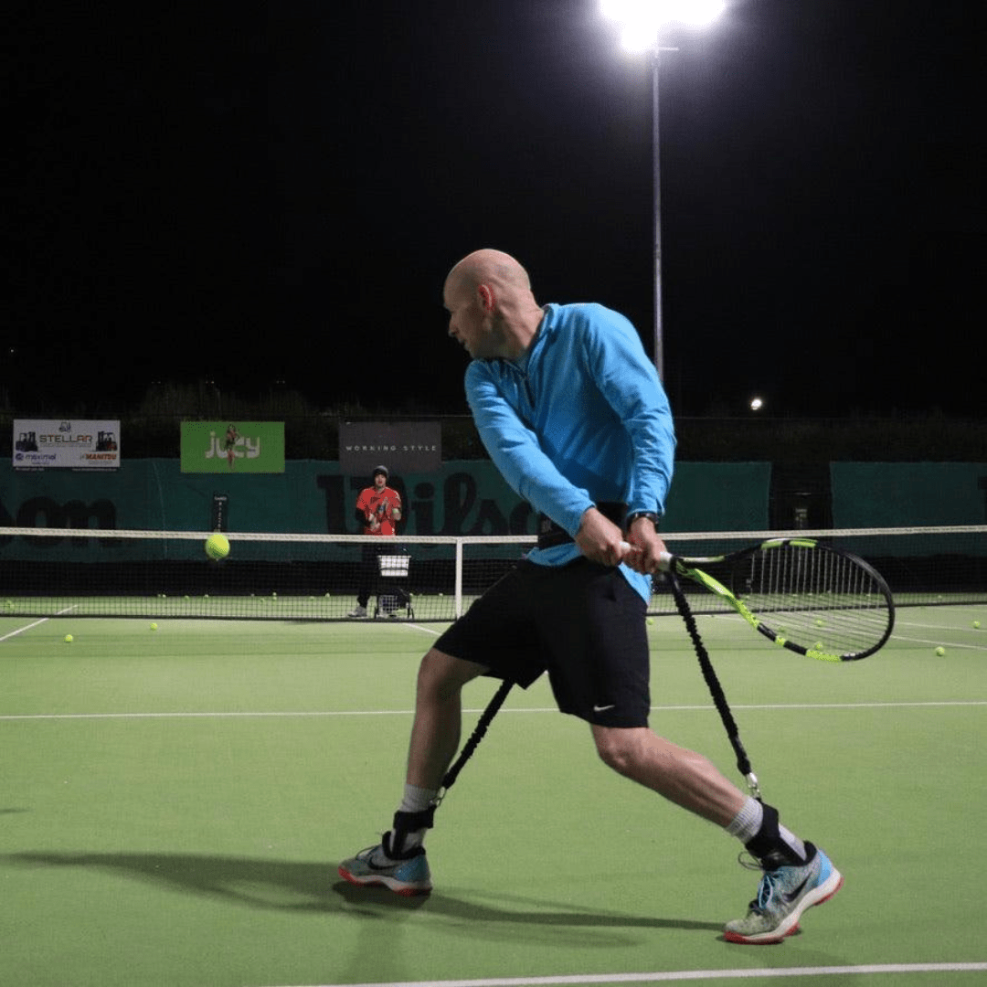 Xpand Gravity Belt & Sprint Bungee modstandsbånd til tennis og padel