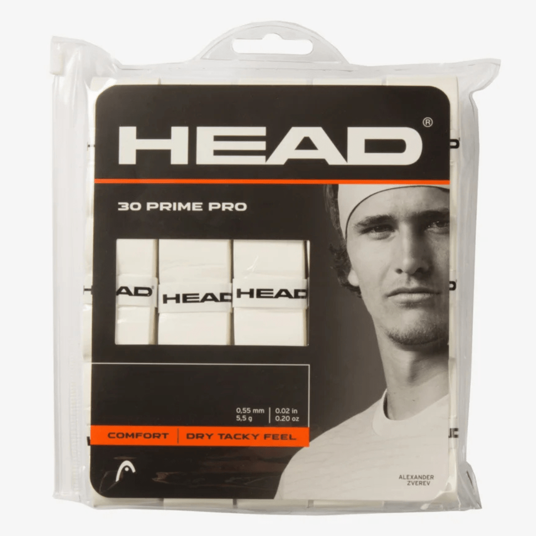 Head Prime Pro 30-pack White grip tennis