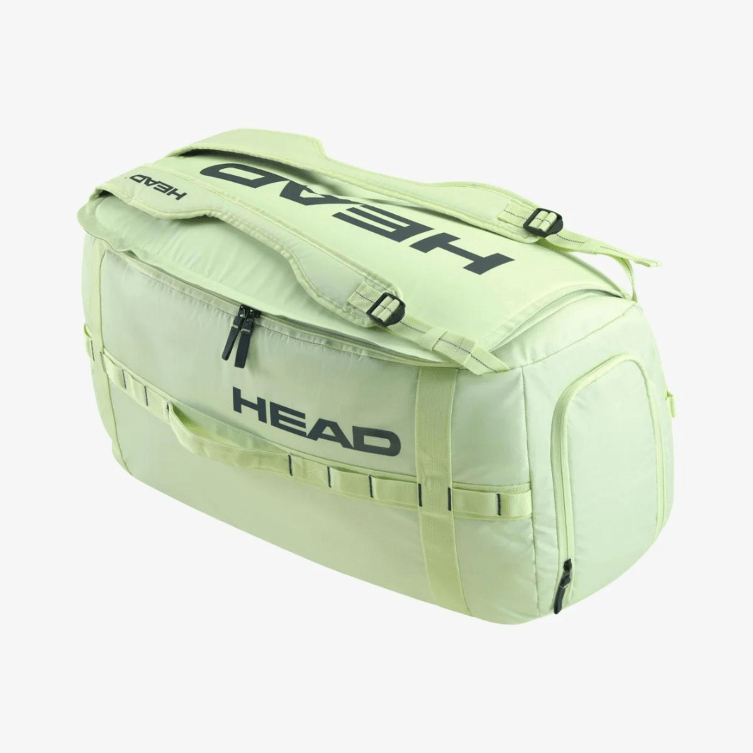 Head Pro Duffle Bag Medium LLAN liquid lime & anthracite 6-pack tennis racket bag