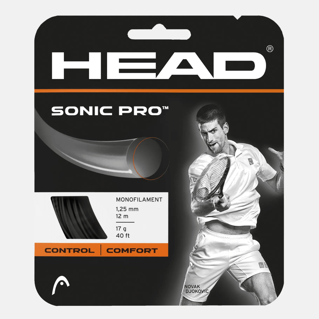 Head Sonic Pro 12m string set 1.25mm black