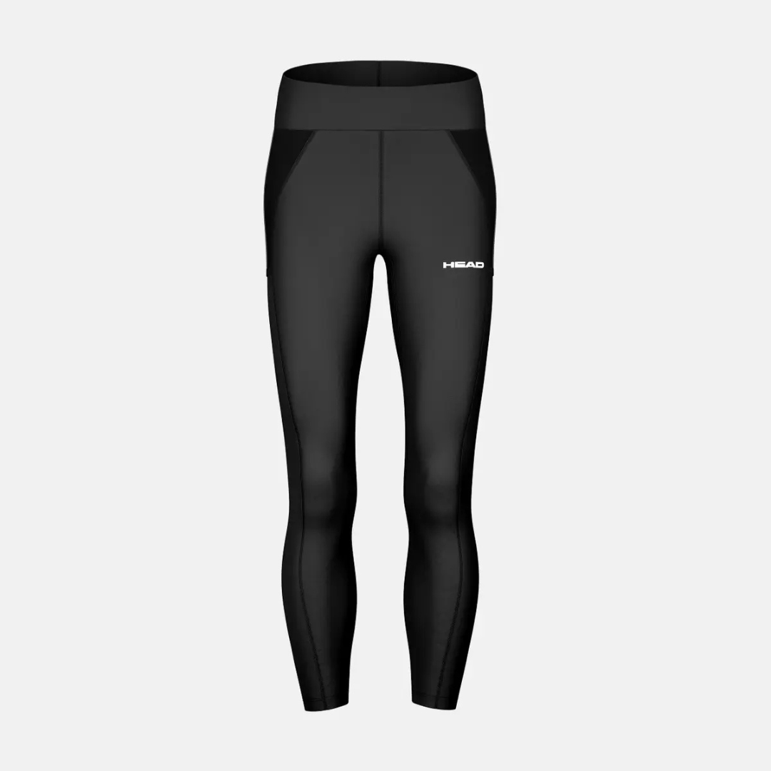 Head Tech Tights Women svart tennis & padel
