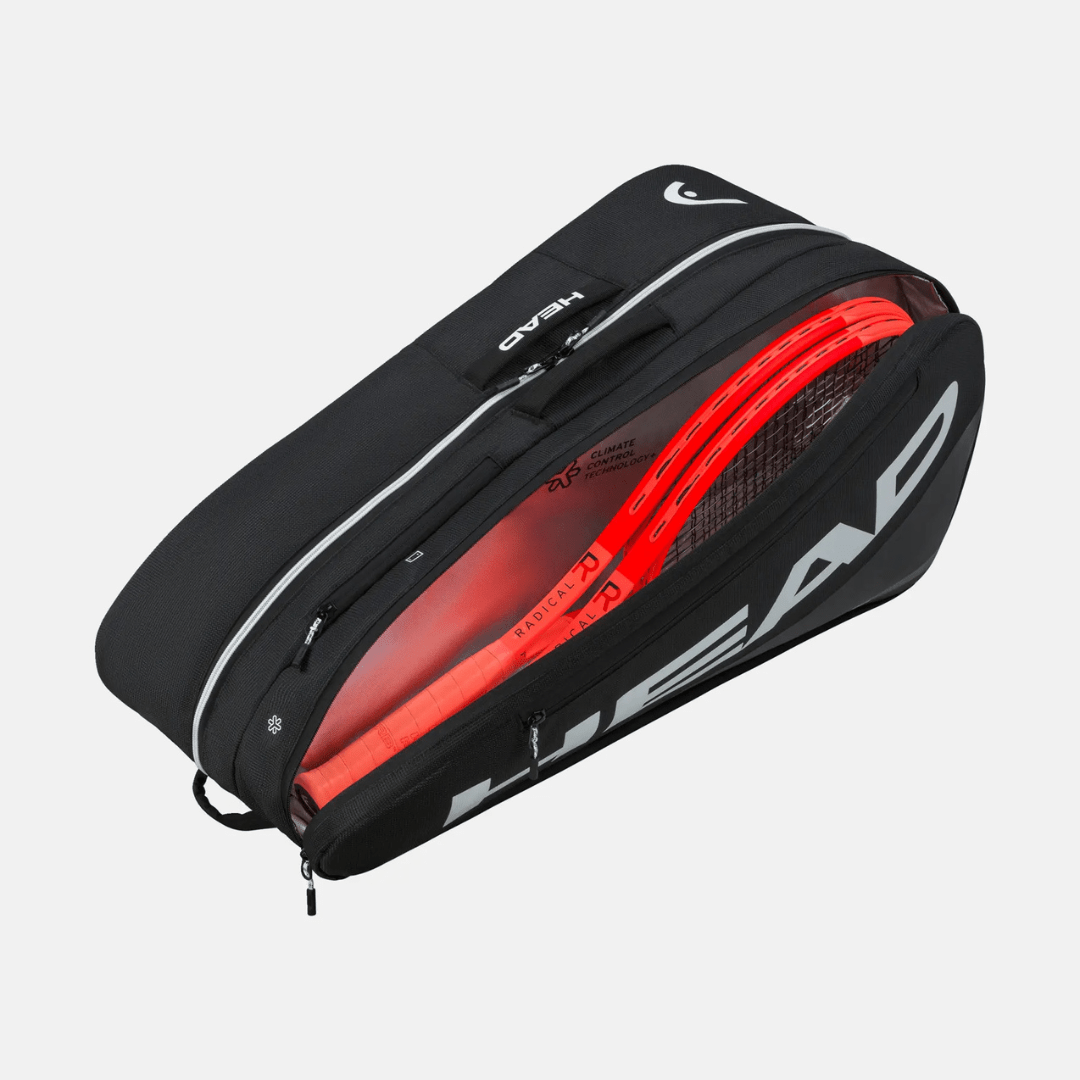 Head Tour Racquet Tennis Bag L BK tennisracketväska svart