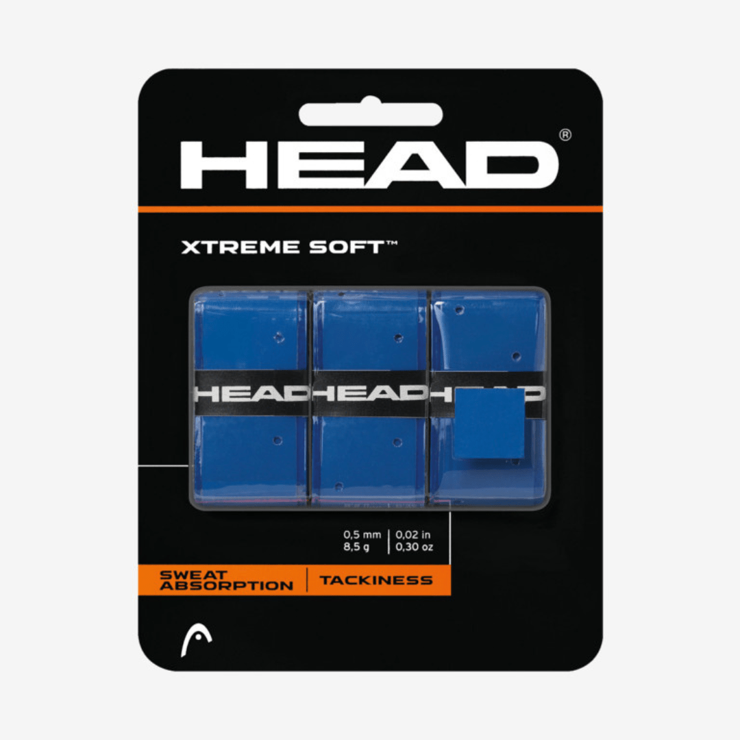 Head Xtreme Soft 3-pak blå greb tennis