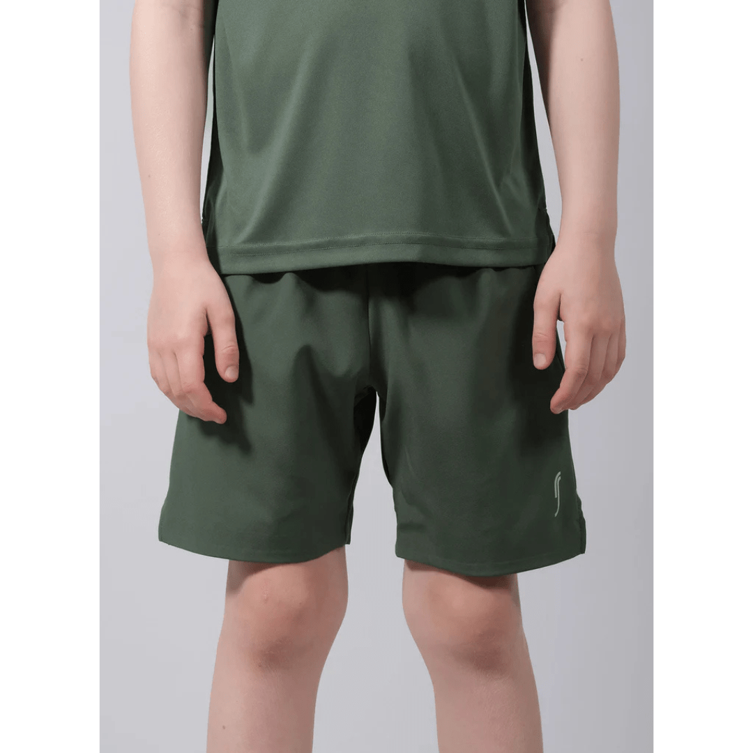RS Junior Performance Shorts Court Green för tennis & padel