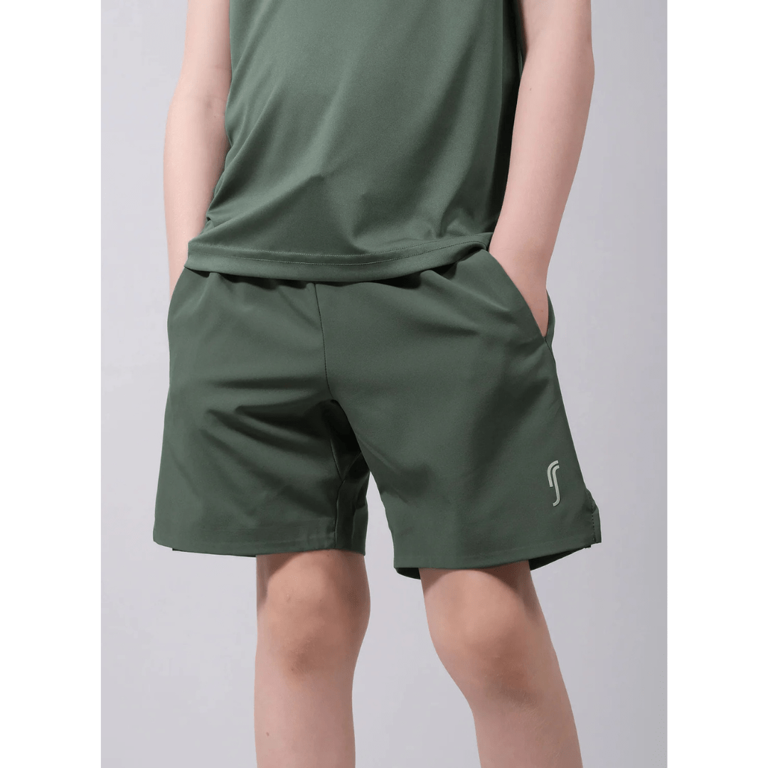 RS Junior Performance Shorts Court Green för tennis & padel