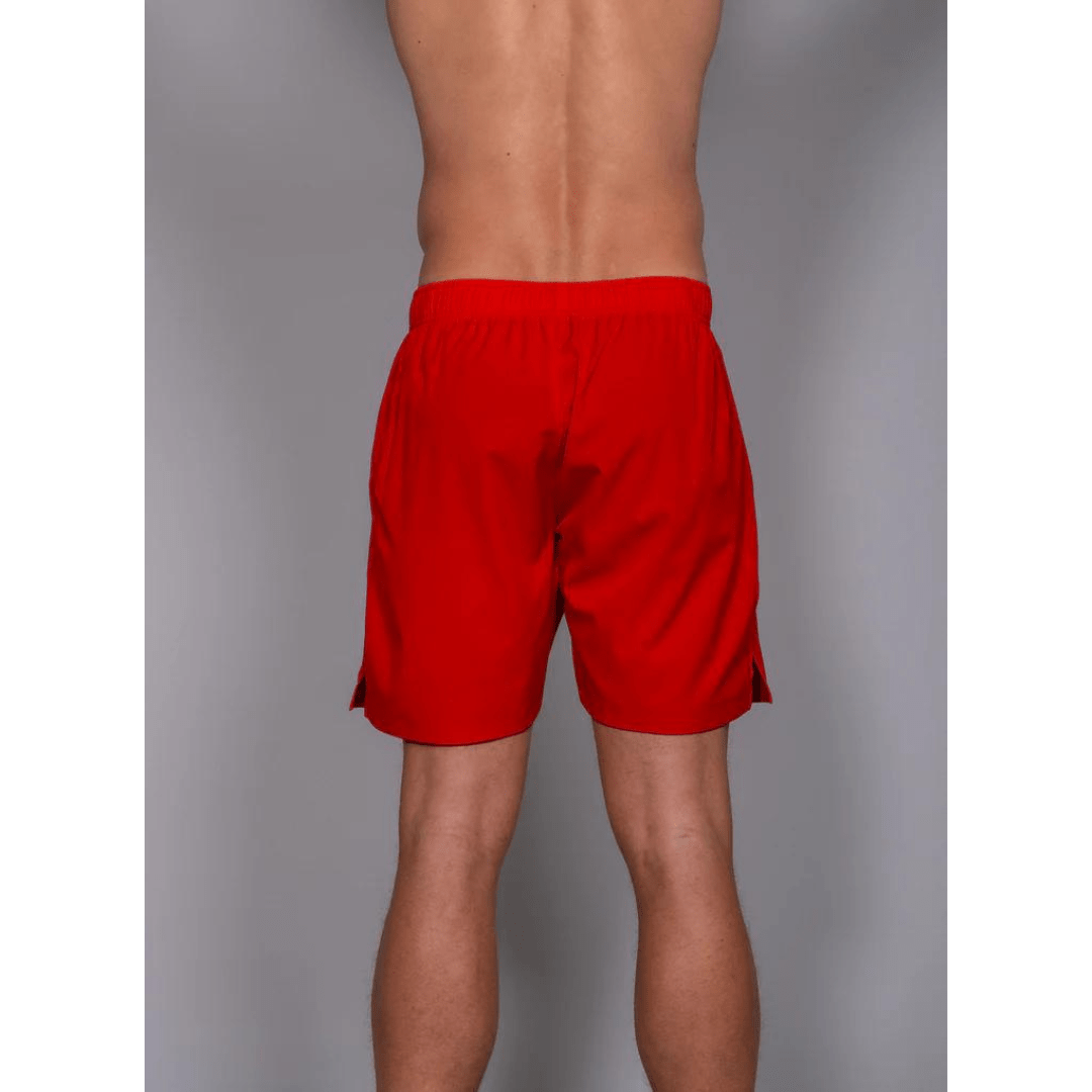RS Men's Performance Shorts Striking Red