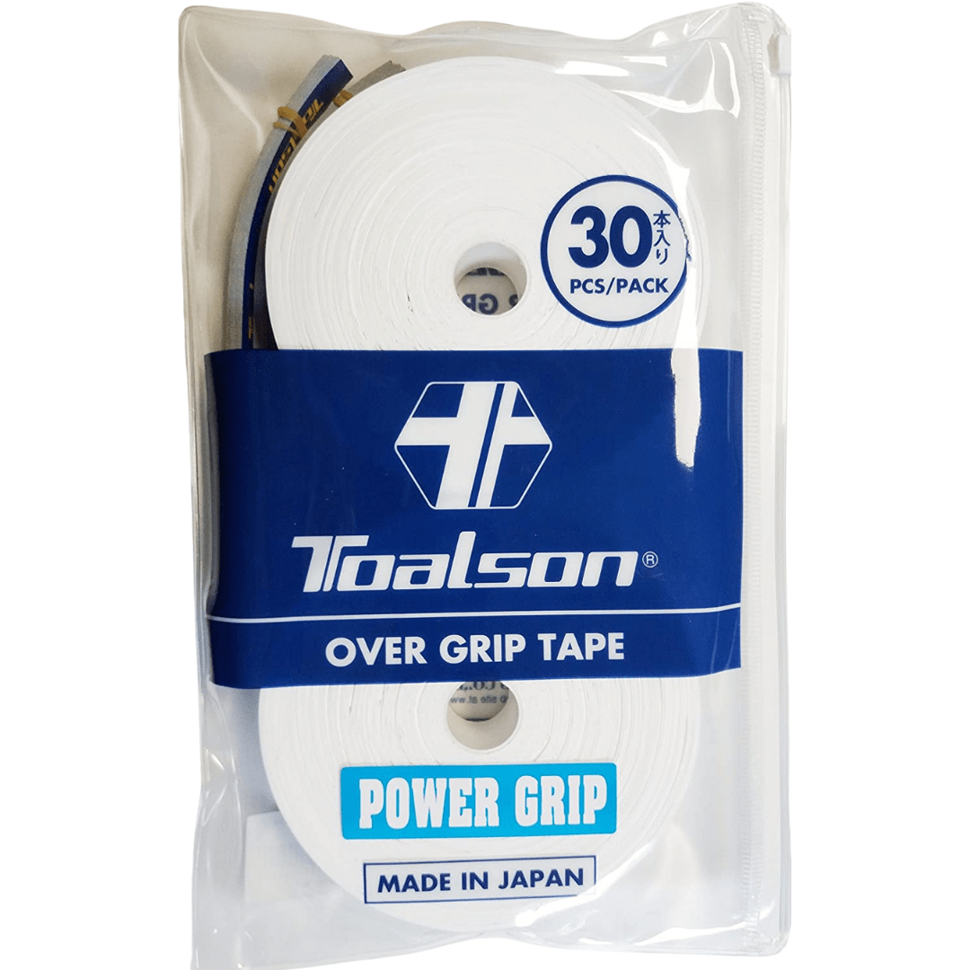 Toalson Power Grip white 30-pack grips