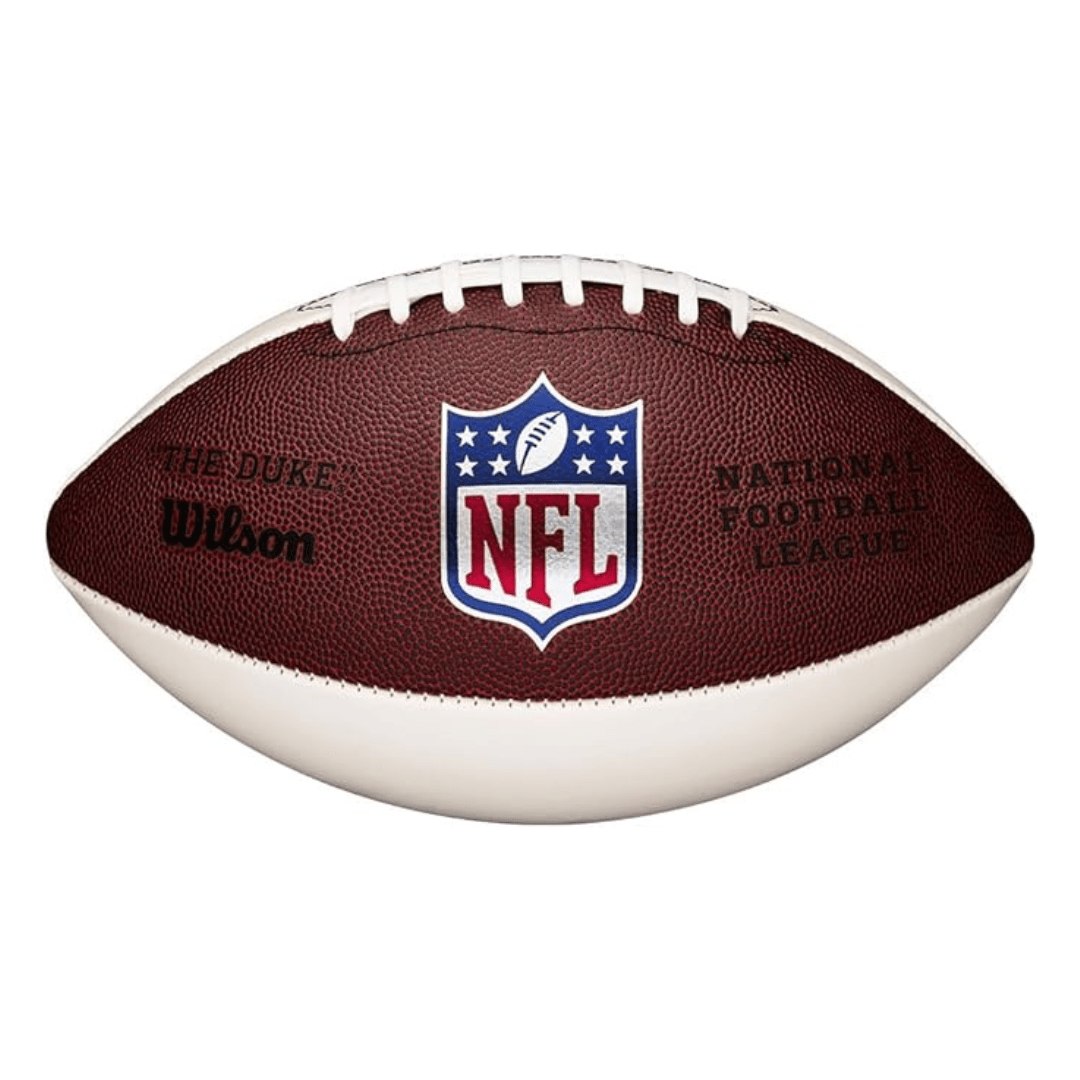 Wilson NFL Silver Series Mini Autograph The Duke american football