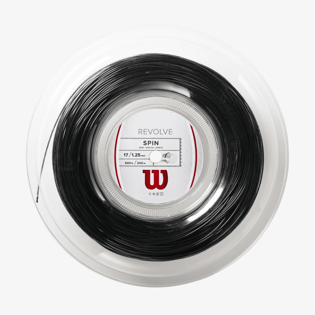 Wilson Revolve black reel 200m tennis string