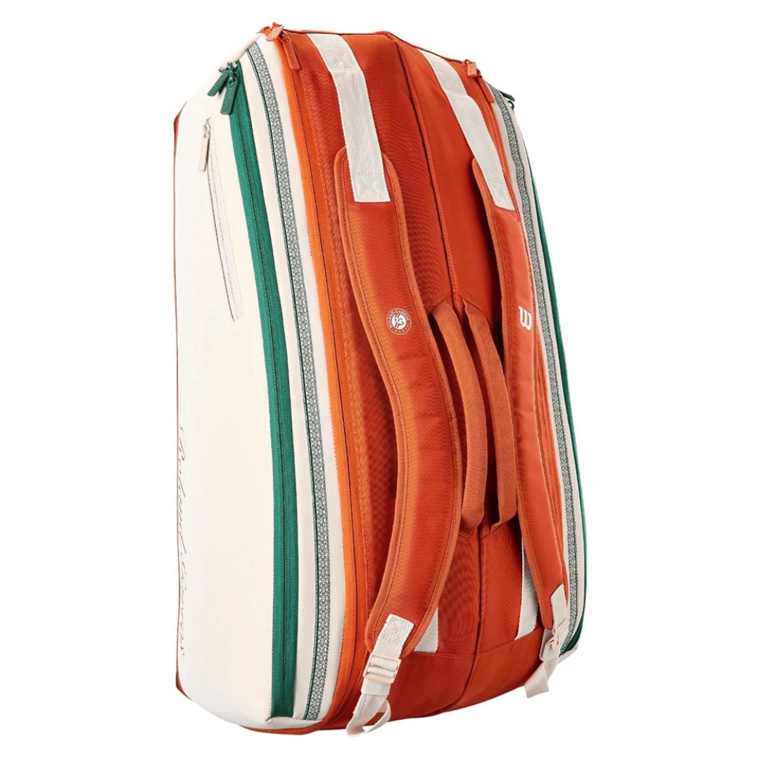Wilson Roland Garros 2026 9-pack Racket Bag Cream tennistaske