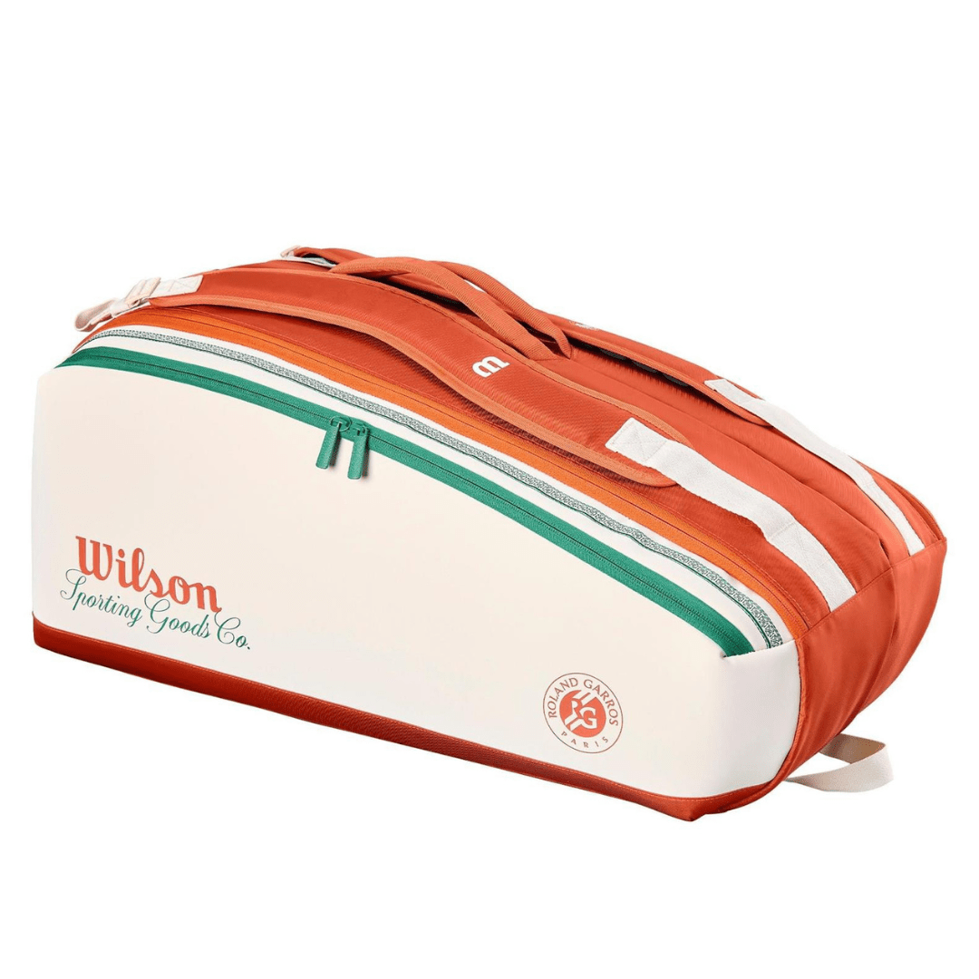 Wilson Roland Garros 2026 9-pack Racket Bag Cream tennisväska