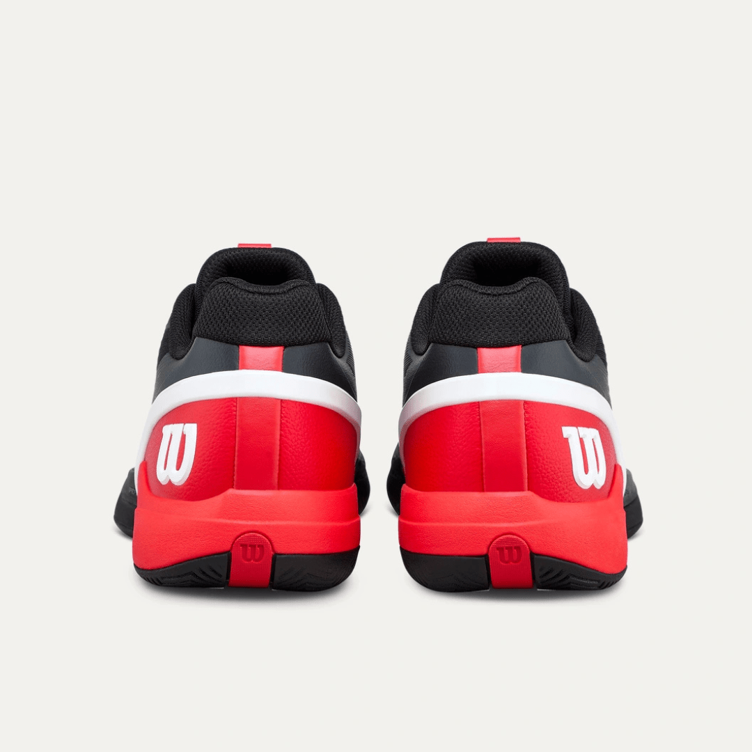 Wilson Rush Pro 5 All-court Men's Tennis Shoe Black/Infrared/White tennissko til mænd