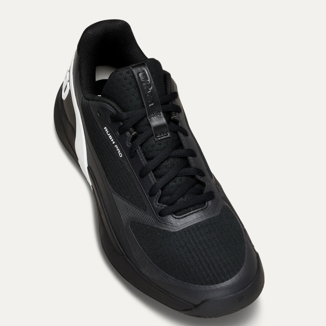 Wilson Rush Pro 5 All-court Men's Tennis Shoe Black/White/Stormy Weather tennisskor herr
