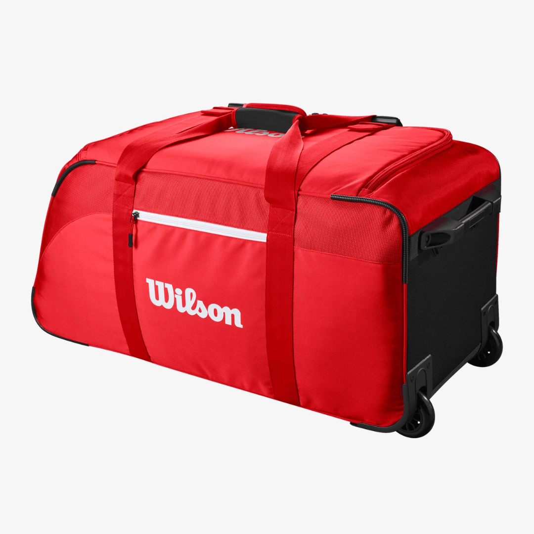 Wilson Super Tour Travel Bag Wilson Red 2025 röd tennisresväska med hjul