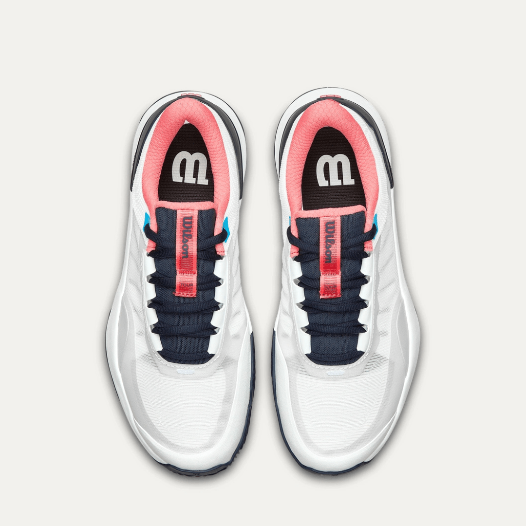Wilson Intrigue Tour All Court Women's Tennis Shoe white / navy blazer / dubarry tennissko til kvinder