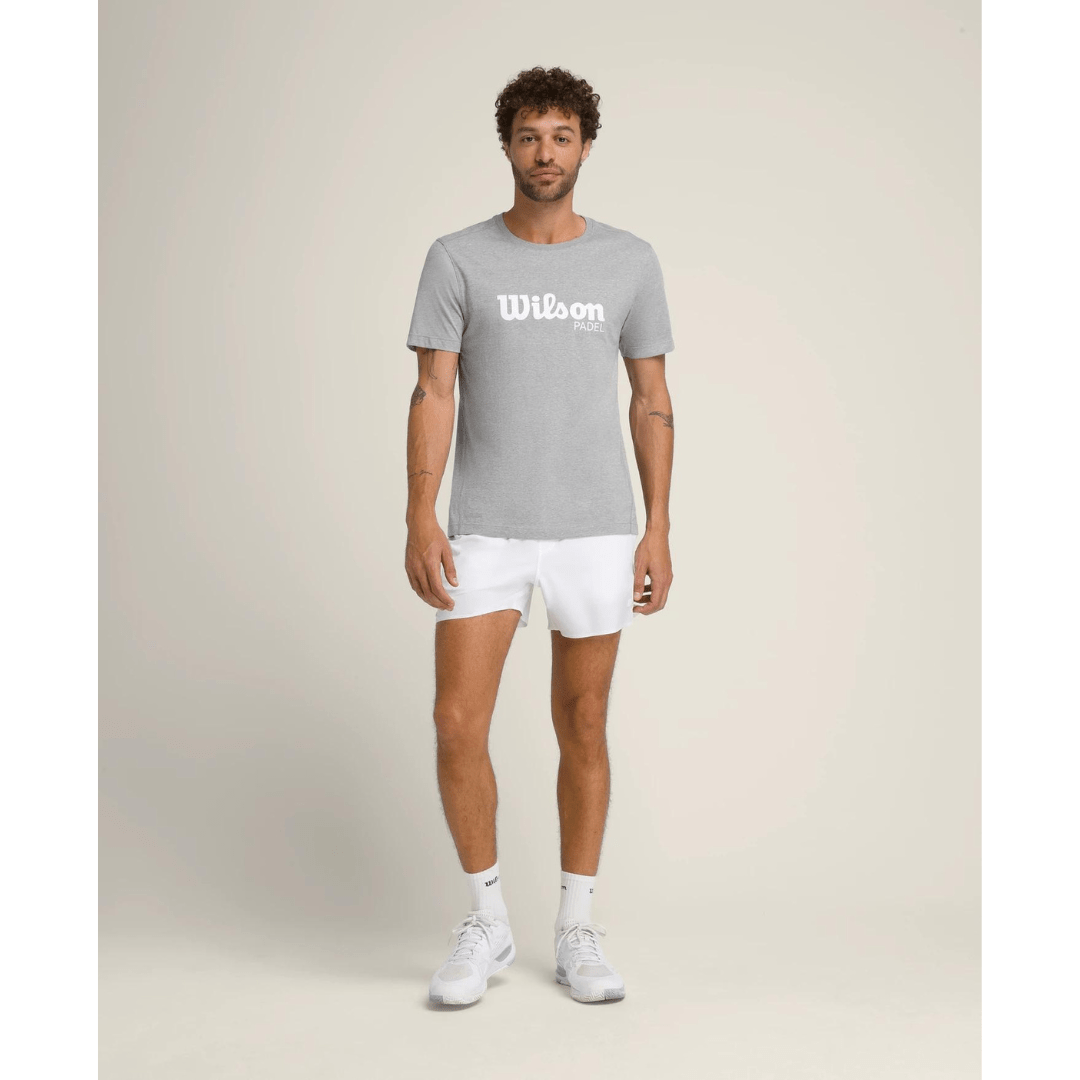 Wilson Men's Graphic Tee Heather Grey