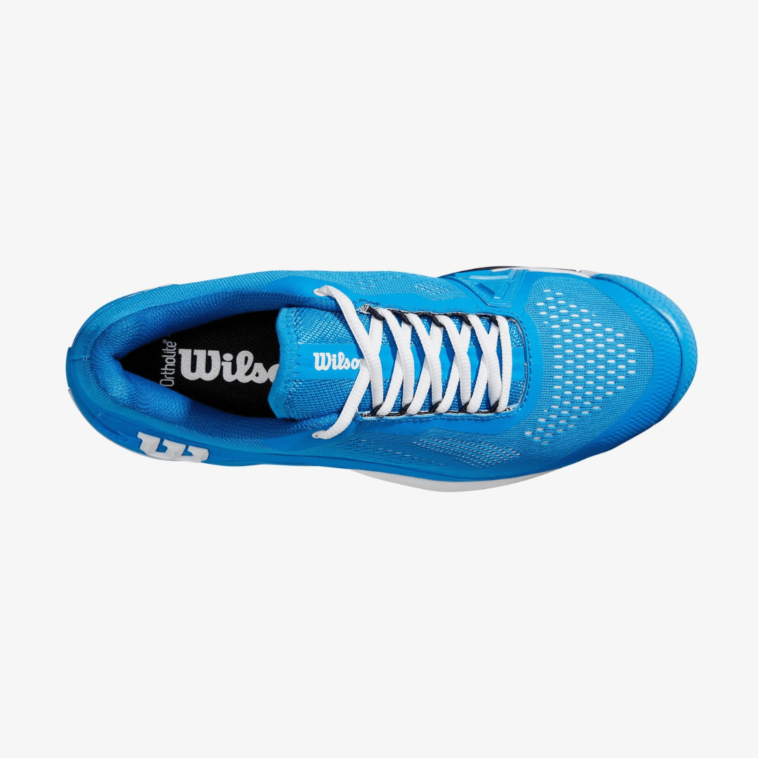 Wilson Rush Pro 4.0 all court tennis shoes men french blue / white / navy blazer