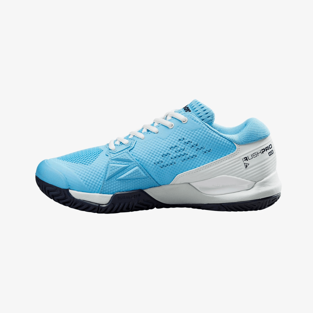 Wilson Rush Pro Ace Clay women's clay tennis shoes bonnie blue / ballad blue / navy blazer