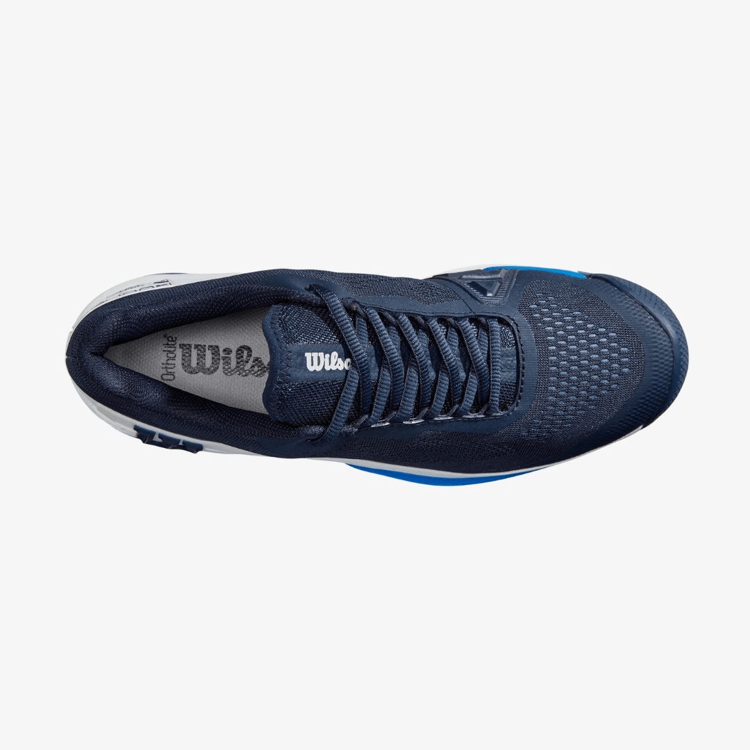 Wilson Rush Pro Ace all-court men tennis shoes navy blazer/white/wilson red