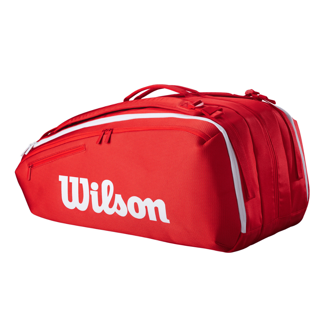 Wilson Super Tour 15-pack Wilson Red 2025 red tennis bag