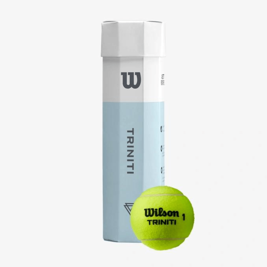 Wilson Triniti 4-pack trycklös tennisboll