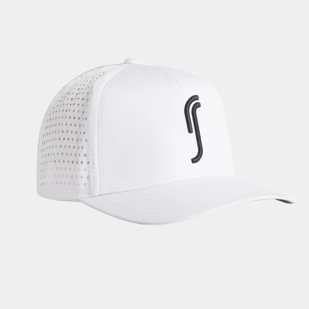 RS Fred Performance Cap White/Black Logo