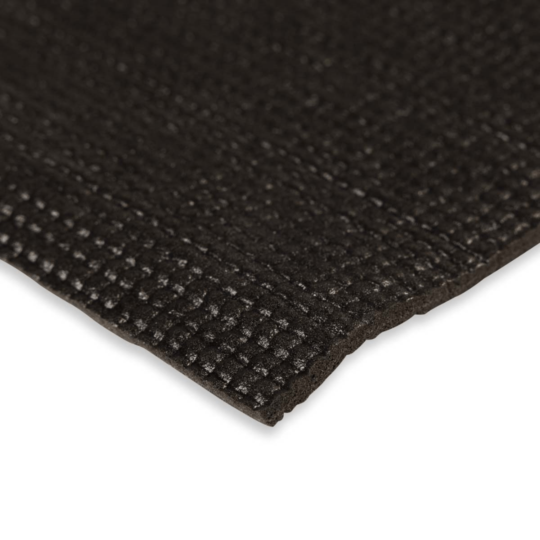 ASG Yogamatta svart halkfri 4mm (173x61cm) tvättbar