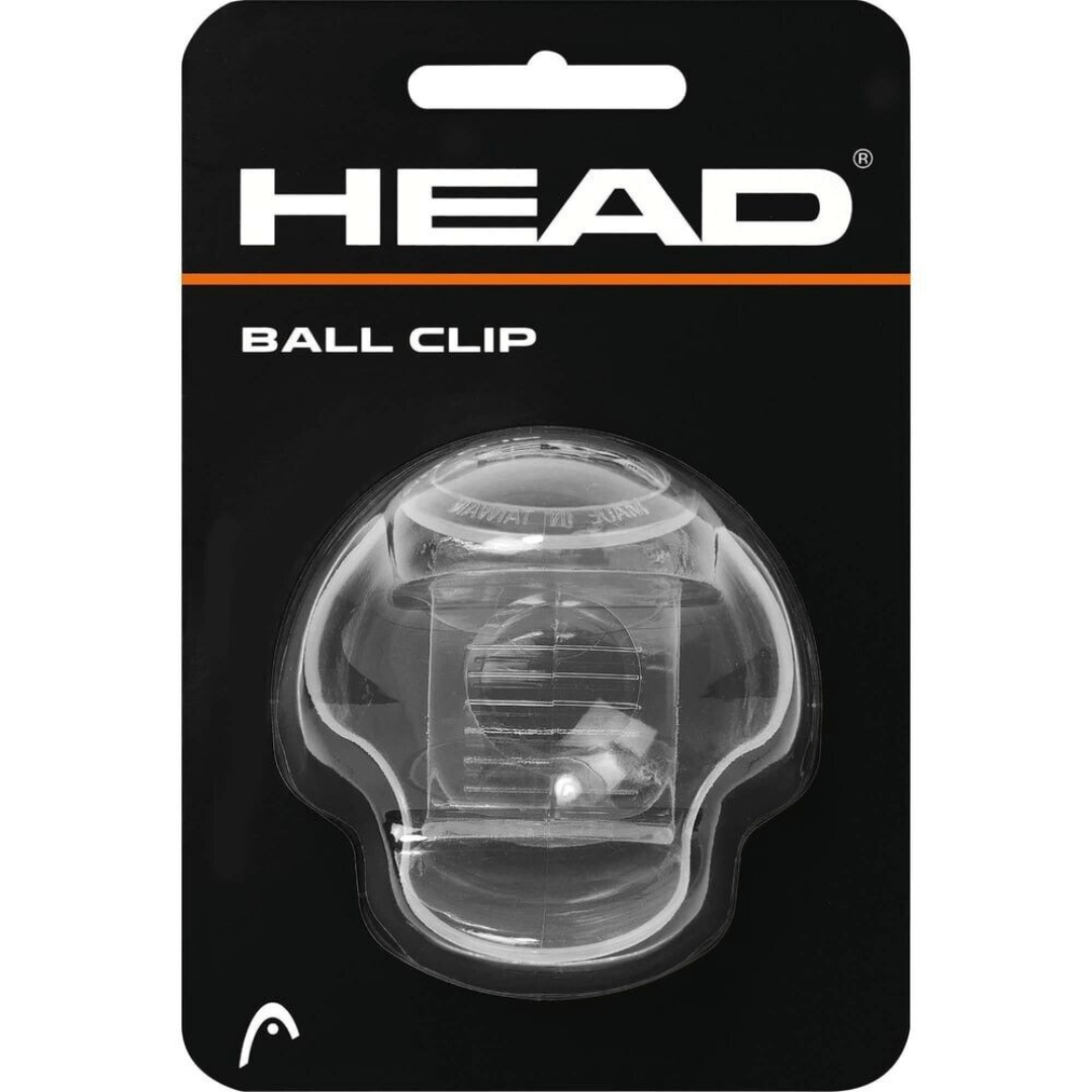 Head Ball Clip tennis ball holder transparent