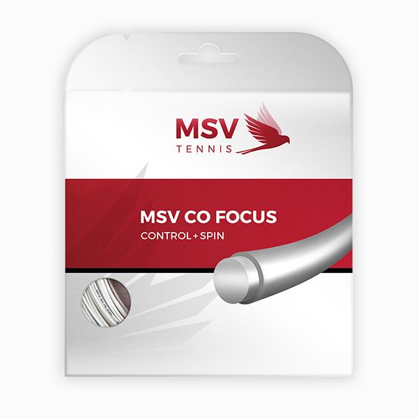 MSV Co Focus 12,2m set vit tennissträng