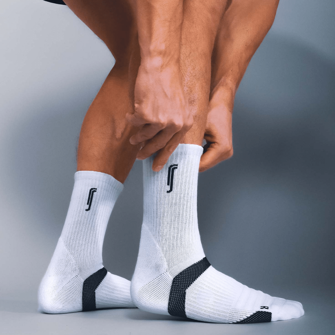 RS Pro Performance Socks 2-pak sportsstrømper hvid