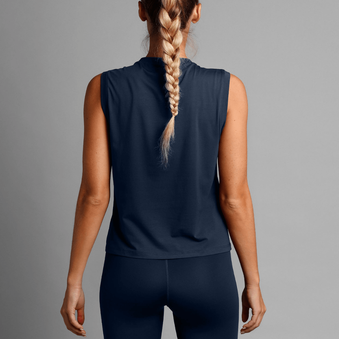 RS Relaxed Paris Tank Top Navy